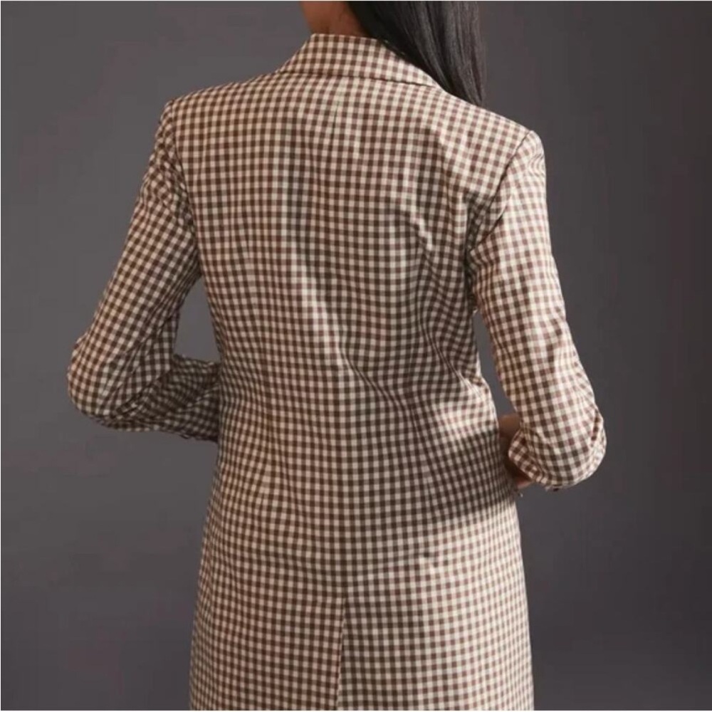 Favorite Daughter The Break-Up Blazer
Tan and Brown Plaid women medium nwot - Picture 13 of 13